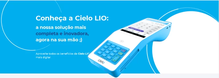 solicitar a máquina de cartão Cielo