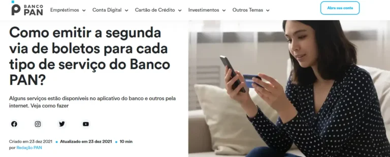 banco pan boleto